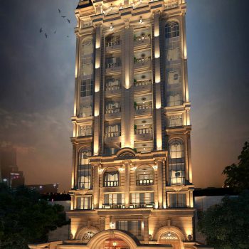طراحی و اجرای ساختمان مسکونی ارگ خیابان پنجم کیانپارس توسط گروه معماری معتمد و همکاران