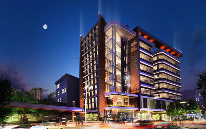 طراحی و اجرای ساختمان دانشگاه جامع علمی کاربردی علامه طبرسی توسط گروه معماری معتمد و همکاران