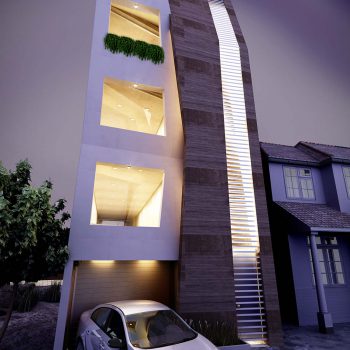طراحی و اجرای مجموعه آپارتمان لواسان توسط گروه معماری معتمد و همکاران
