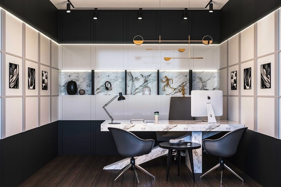 ایده دکوراسیون دفتر