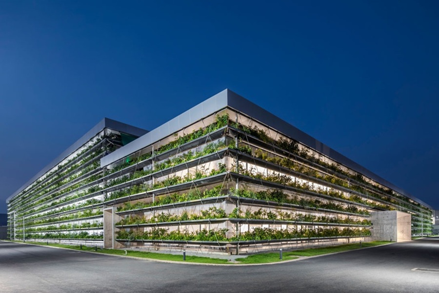 طراحی نمای کارخانه